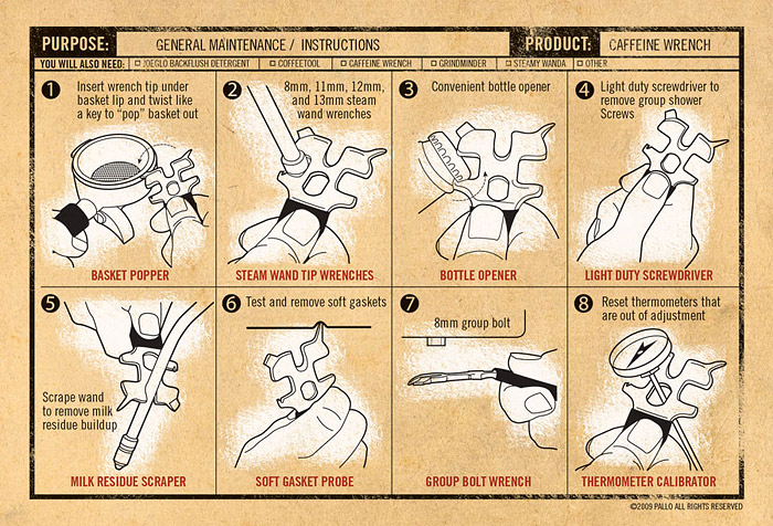 caffeine wrench instructions